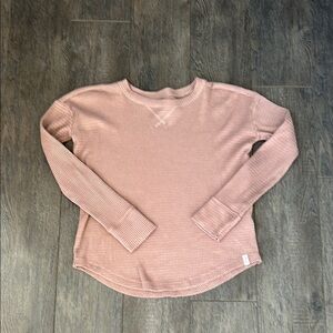 Cozy Pink Long Sleeve Top